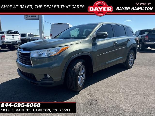 used 2015 Toyota Highlander car, priced at $14,838