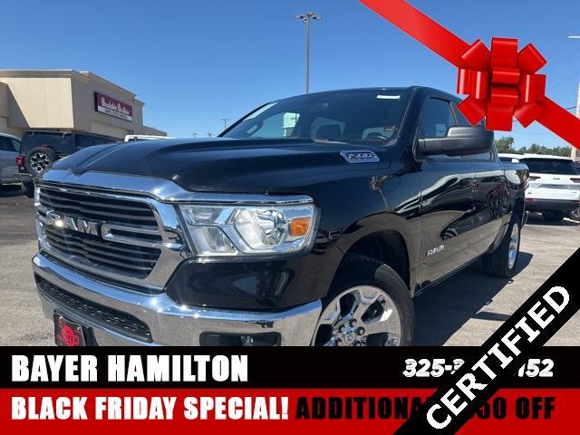 used 2021 Ram 1500 car, priced at $36,260