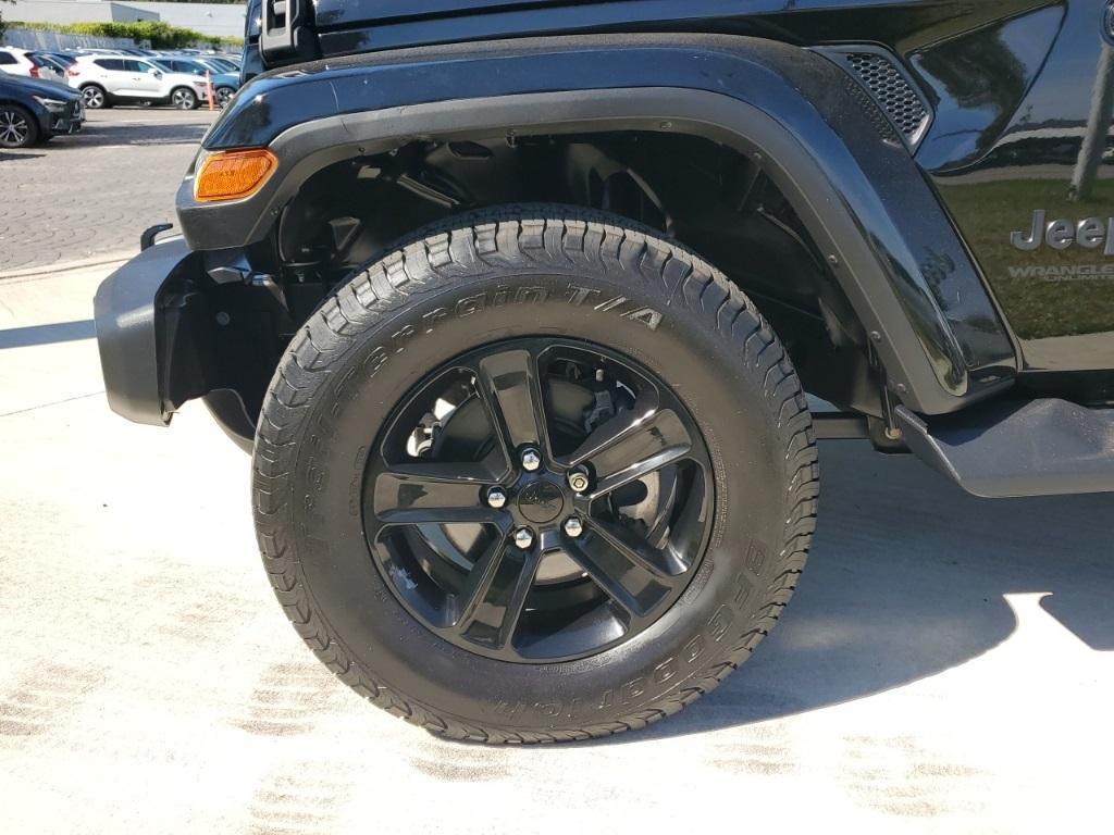 used 2021 Jeep Wrangler Unlimited car, priced at $31,000