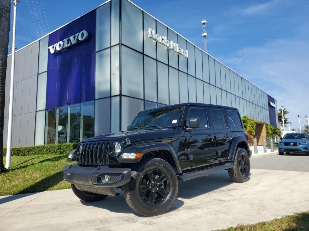 used 2021 Jeep Wrangler Unlimited car, priced at $31,000