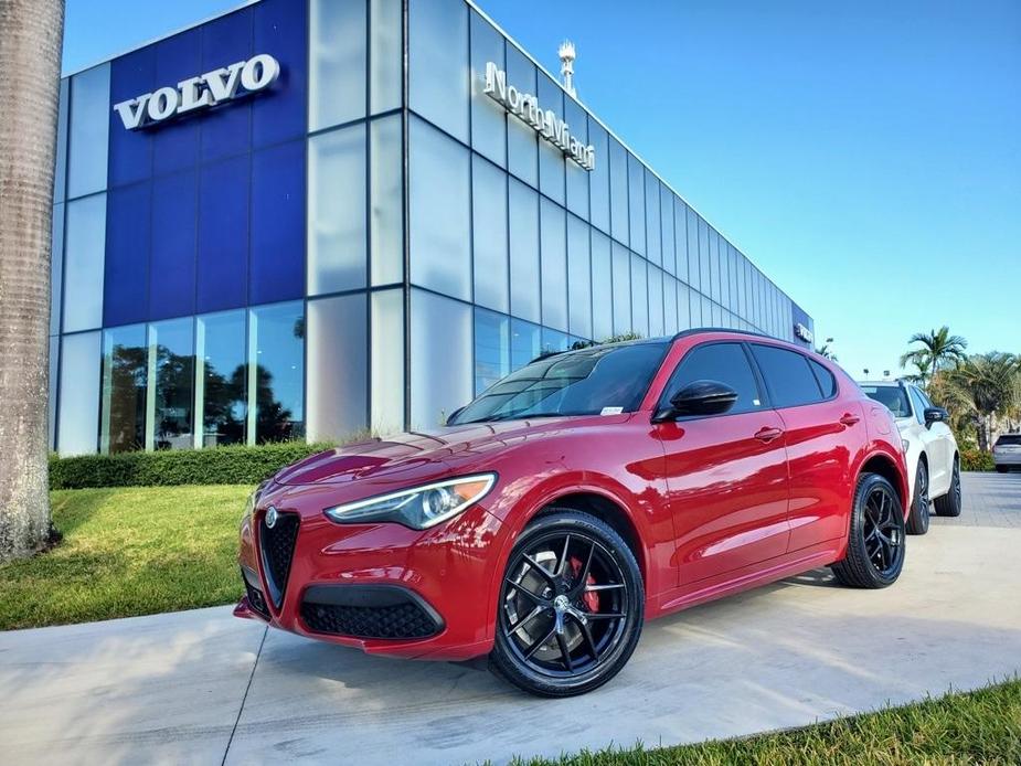 used 2020 Alfa Romeo Stelvio car, priced at $21,350