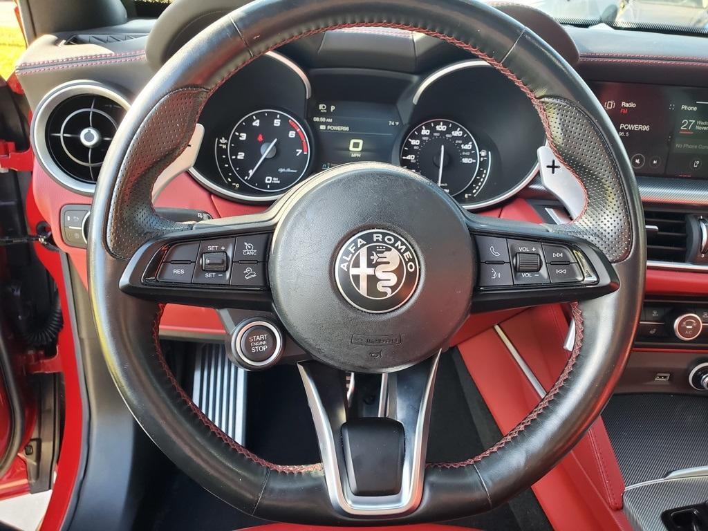 used 2020 Alfa Romeo Stelvio car, priced at $21,350