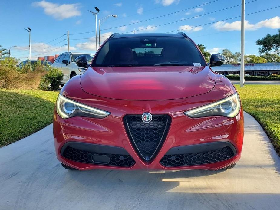 used 2020 Alfa Romeo Stelvio car, priced at $21,350