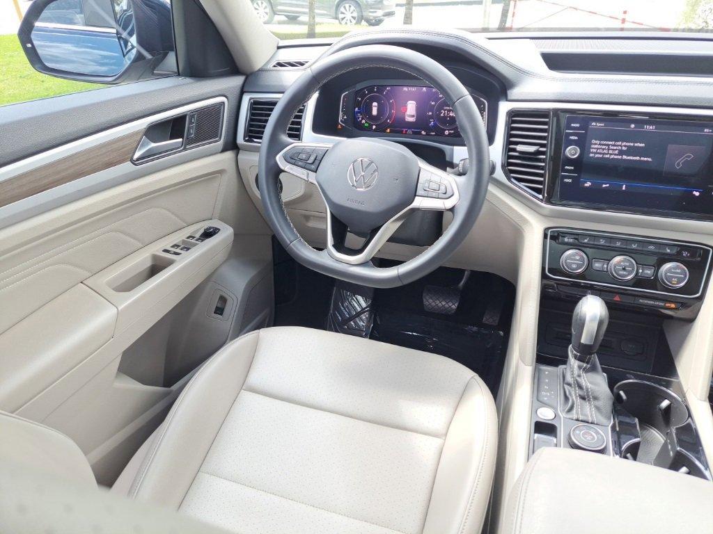 used 2022 Volkswagen Atlas car, priced at $27,600