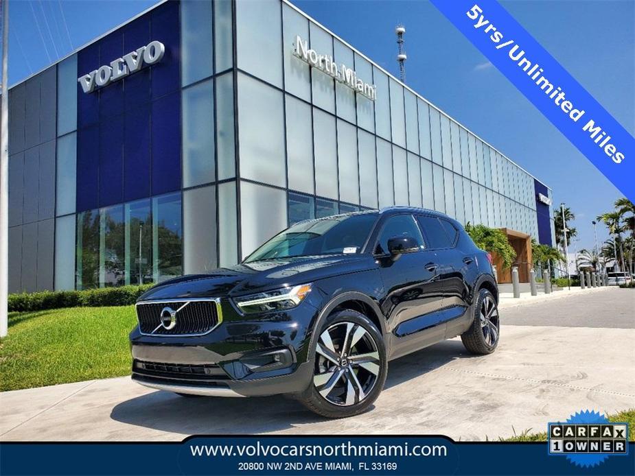used 2021 Volvo XC40 car, priced at $26,500