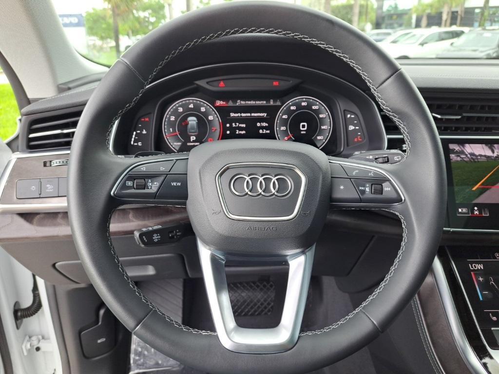 used 2023 Audi Q8 car, priced at $47,650
