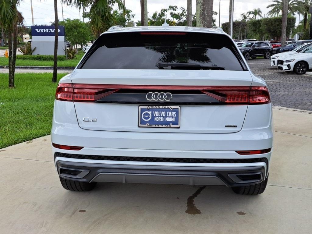 used 2023 Audi Q8 car, priced at $47,650