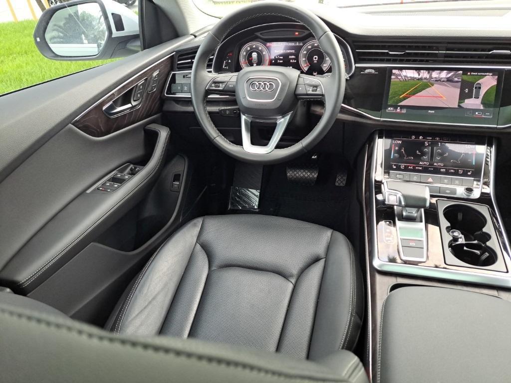 used 2023 Audi Q8 car, priced at $47,650