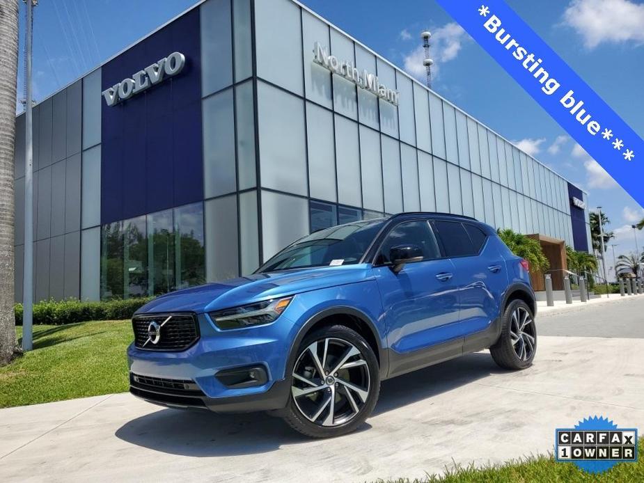 used 2021 Volvo XC40 car, priced at $27,000