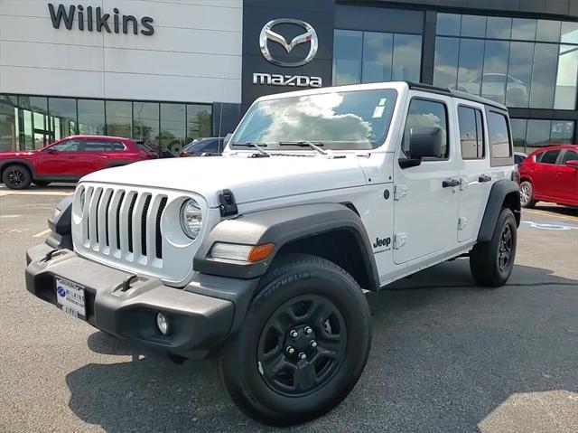 used 2023 Jeep Wrangler car, priced at $34,000