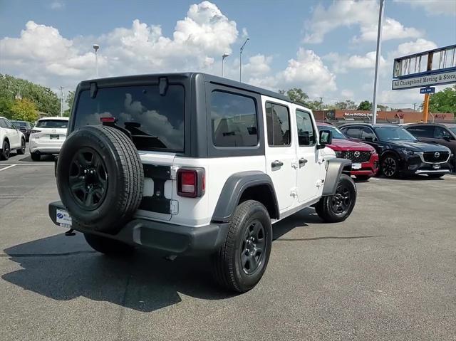 used 2023 Jeep Wrangler car, priced at $34,000