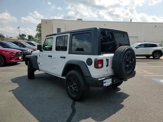 used 2023 Jeep Wrangler car, priced at $34,000