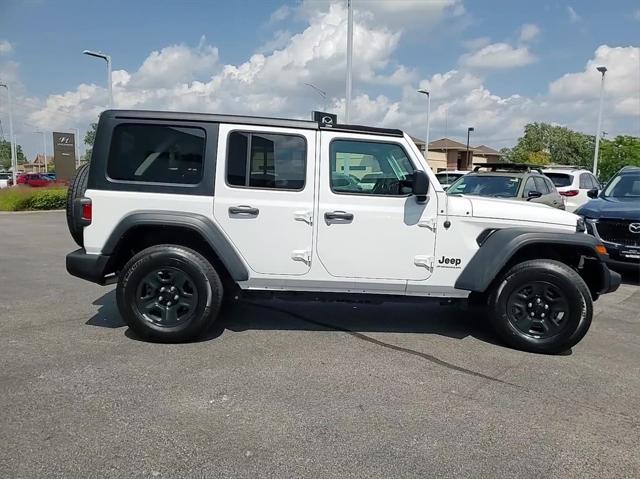 used 2023 Jeep Wrangler car, priced at $34,000