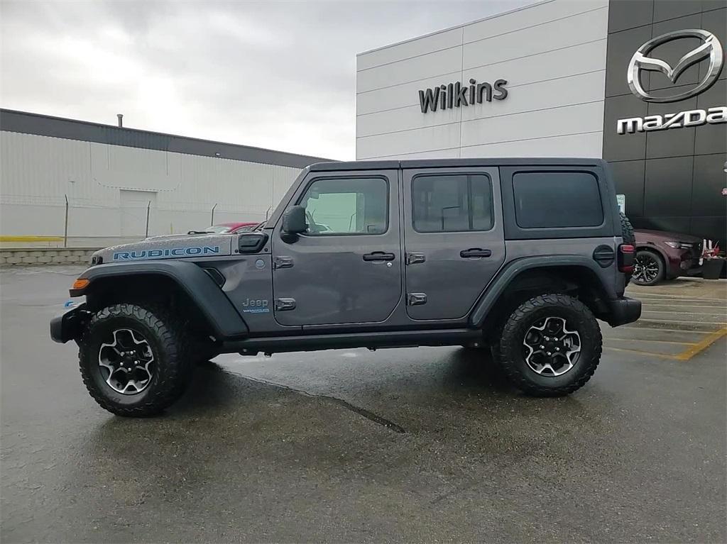 used 2021 Jeep Wrangler Unlimited 4xe car, priced at $33,900