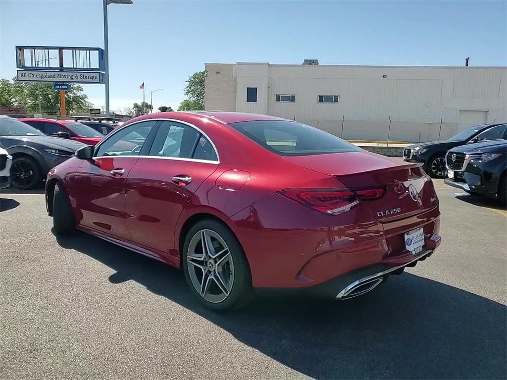 used 2021 Mercedes-Benz CLA 250 car, priced at $27,400