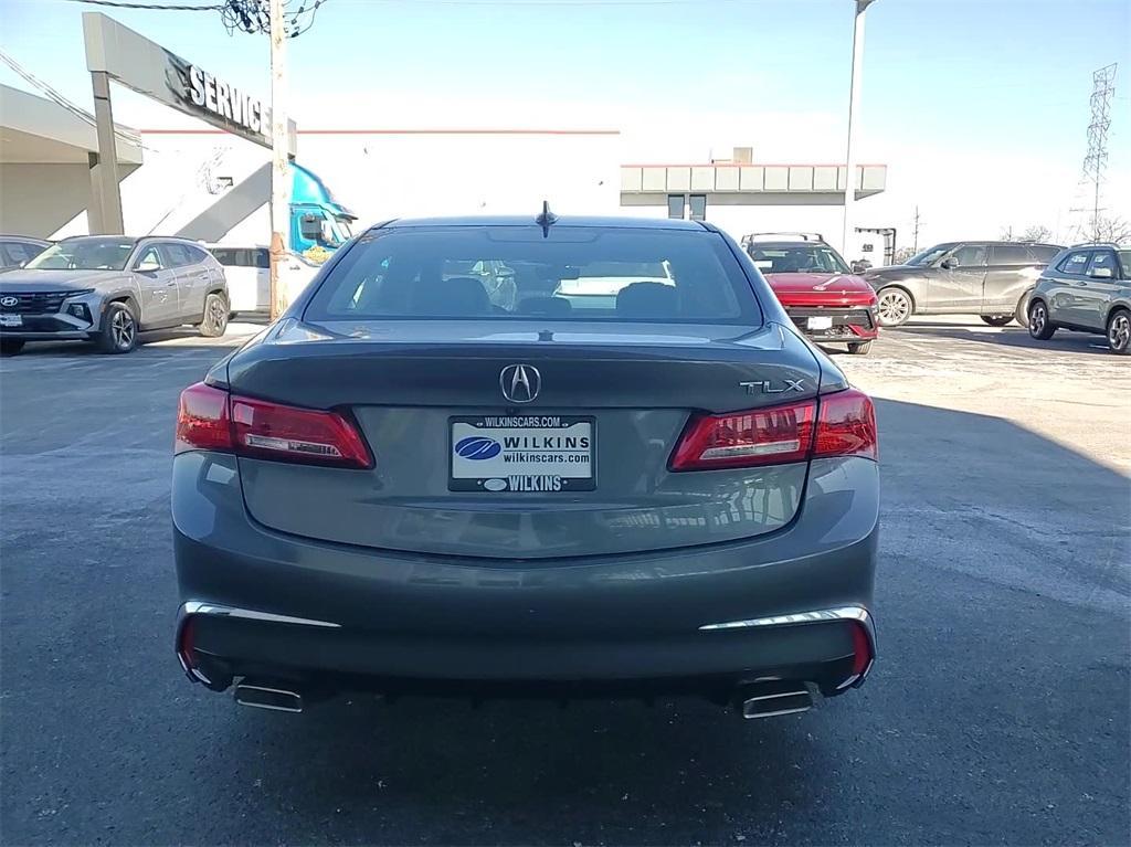 used 2018 Acura TLX car, priced at $18,900