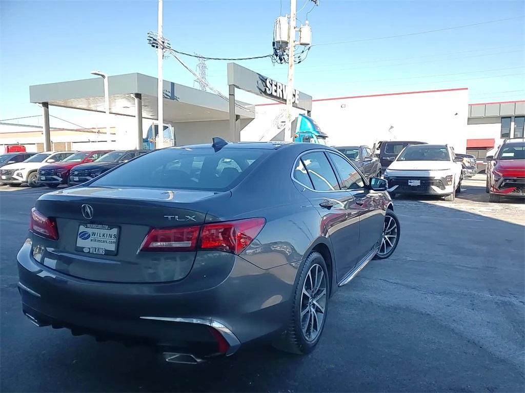 used 2018 Acura TLX car, priced at $18,900