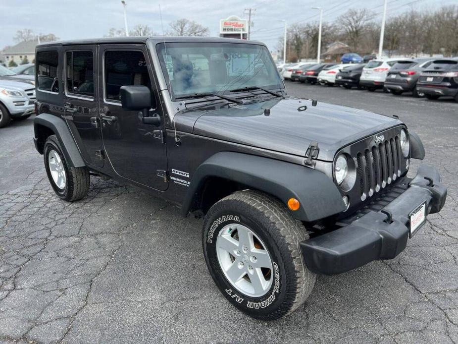 used 2016 Jeep Wrangler Unlimited car, priced at $19,390