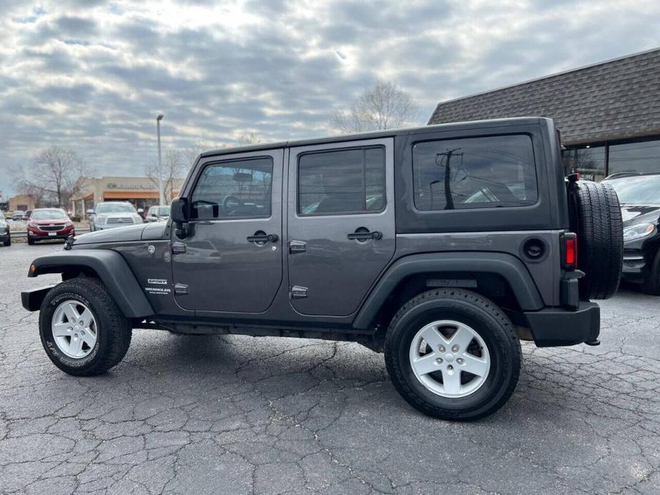 used 2016 Jeep Wrangler Unlimited car, priced at $19,390