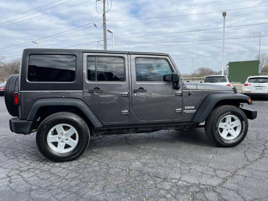 used 2016 Jeep Wrangler Unlimited car, priced at $19,390