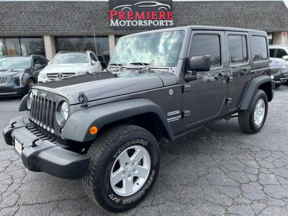 used 2016 Jeep Wrangler Unlimited car, priced at $19,390