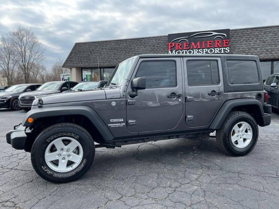 used 2016 Jeep Wrangler Unlimited car, priced at $19,390