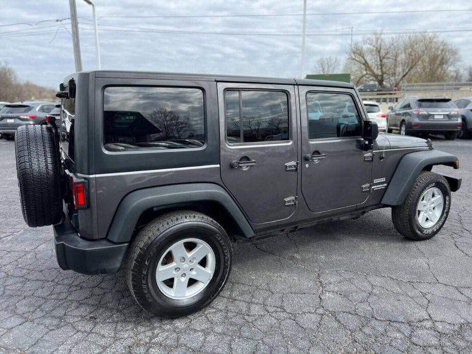 used 2016 Jeep Wrangler Unlimited car, priced at $19,390