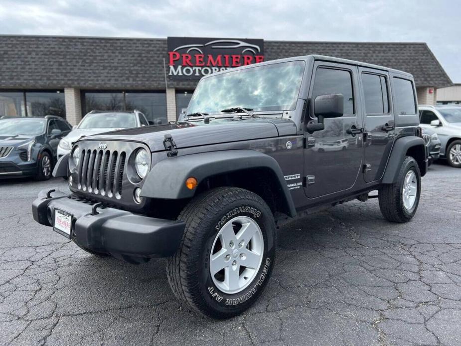 used 2016 Jeep Wrangler Unlimited car, priced at $19,390