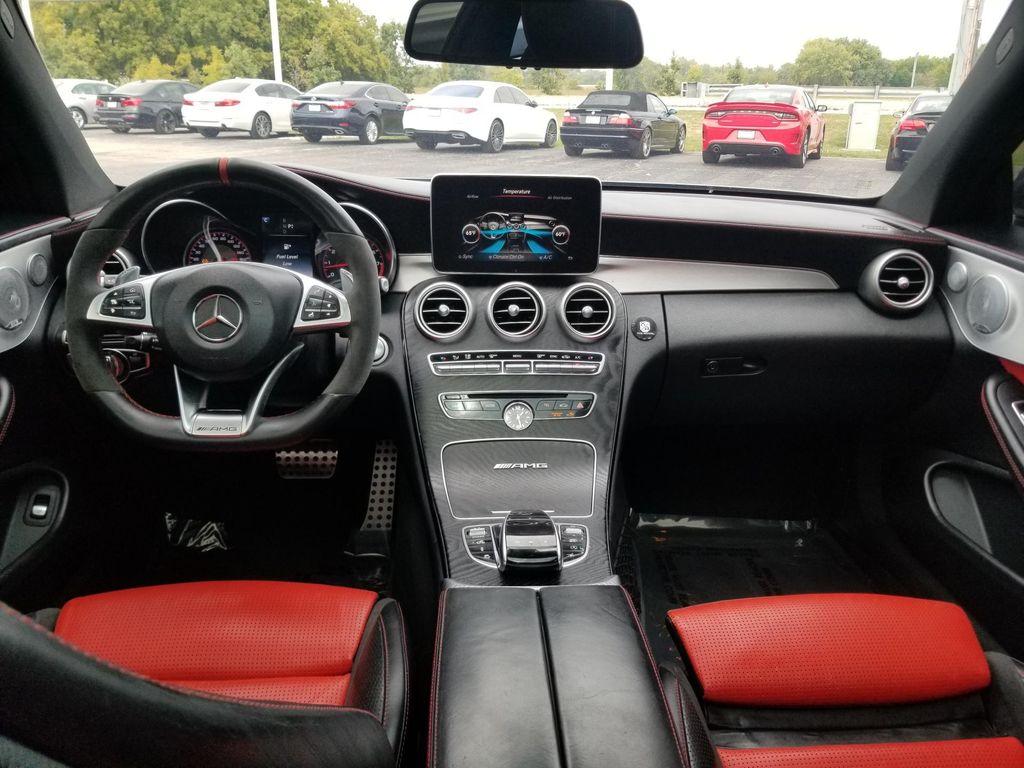 used 2017 Mercedes-Benz AMG C 63 car, priced at $34,798