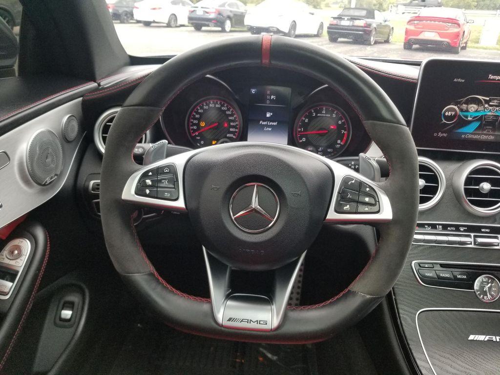 used 2017 Mercedes-Benz AMG C 63 car, priced at $34,798