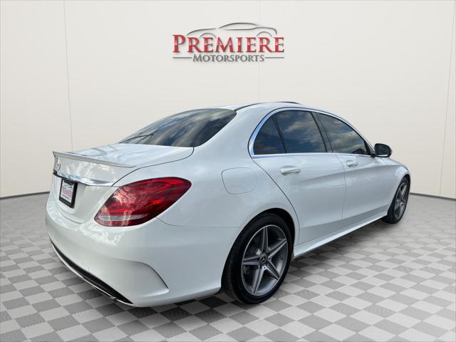 used 2018 Mercedes-Benz C-Class car, priced at $18,984
