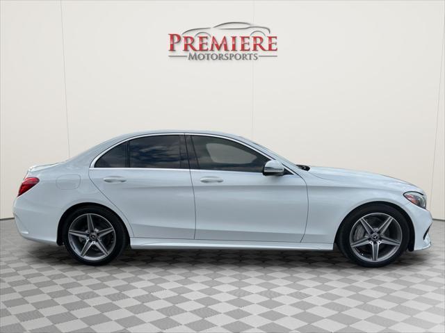 used 2018 Mercedes-Benz C-Class car, priced at $18,984