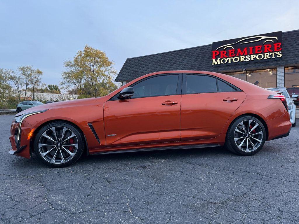 used 2022 Cadillac CT4-V car, priced at $61,987