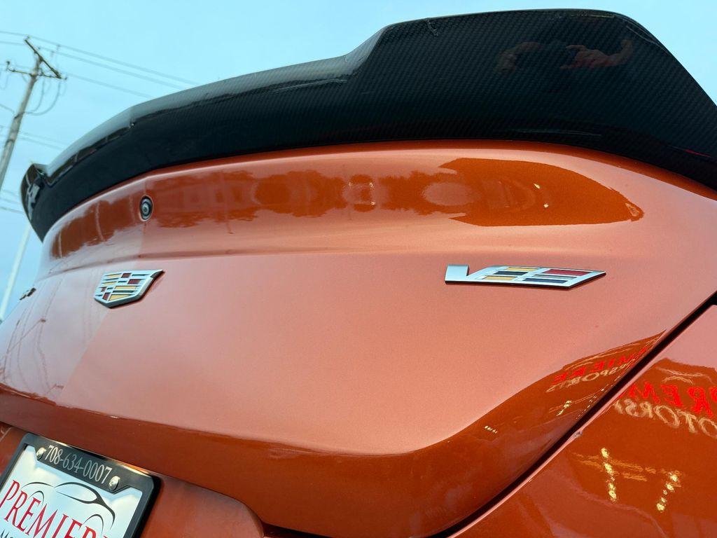 used 2022 Cadillac CT4-V car, priced at $61,987