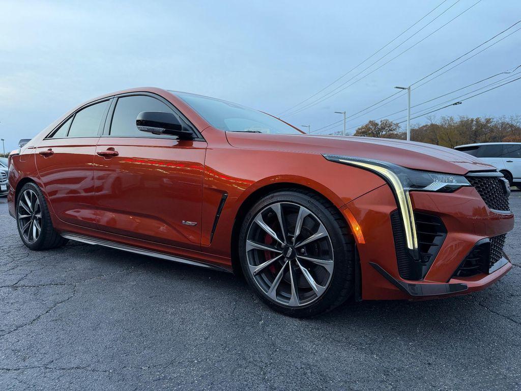 used 2022 Cadillac CT4-V car, priced at $61,987