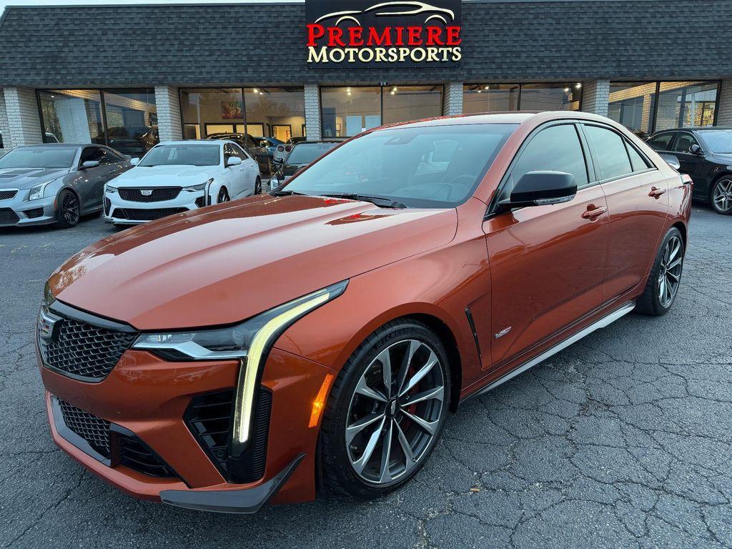used 2022 Cadillac CT4-V car, priced at $61,987