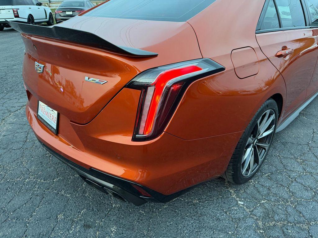 used 2022 Cadillac CT4-V car, priced at $61,987