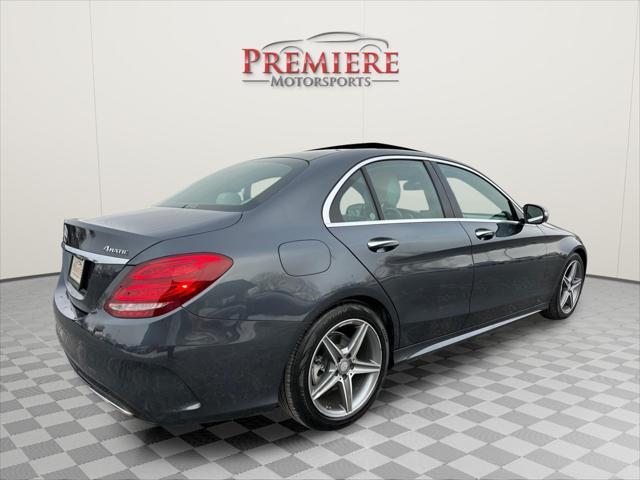 used 2015 Mercedes-Benz C-Class car, priced at $19,997