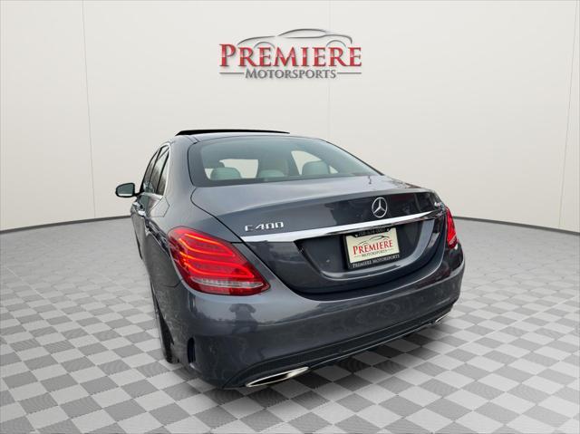 used 2015 Mercedes-Benz C-Class car, priced at $19,997