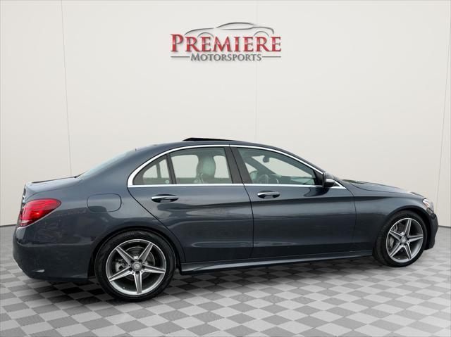 used 2015 Mercedes-Benz C-Class car, priced at $19,997