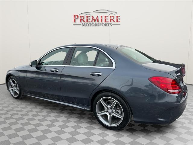 used 2015 Mercedes-Benz C-Class car, priced at $19,997