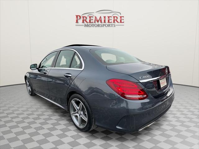 used 2015 Mercedes-Benz C-Class car, priced at $19,997