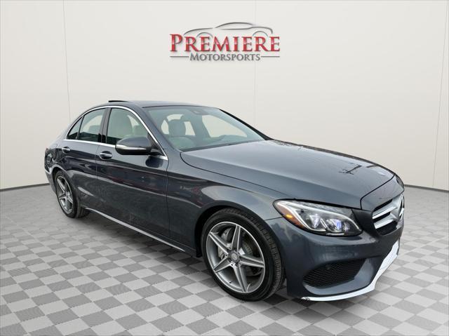 used 2015 Mercedes-Benz C-Class car, priced at $19,997