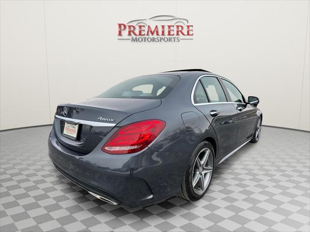 used 2015 Mercedes-Benz C-Class car, priced at $19,997