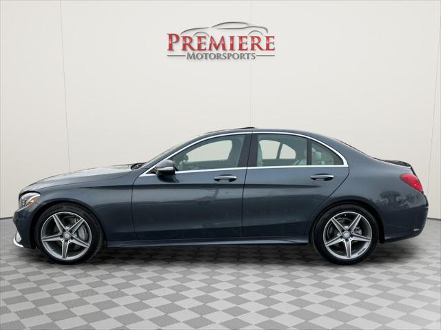 used 2015 Mercedes-Benz C-Class car, priced at $19,997