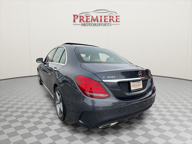 used 2015 Mercedes-Benz C-Class car, priced at $19,997