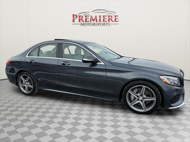 used 2015 Mercedes-Benz C-Class car, priced at $19,997