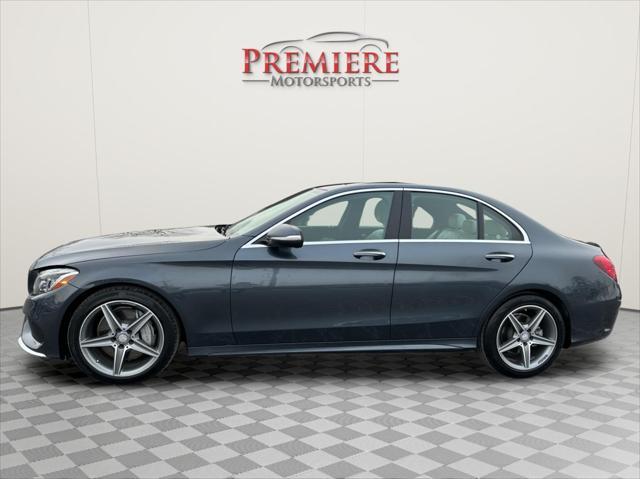 used 2015 Mercedes-Benz C-Class car, priced at $19,997