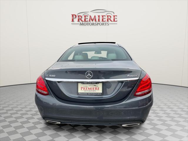 used 2015 Mercedes-Benz C-Class car, priced at $19,997