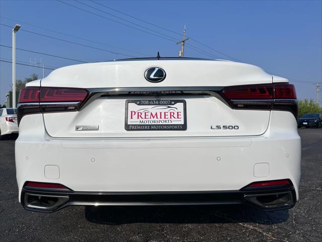 used 2018 Lexus LS 500 car, priced at $39,987